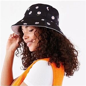 Alice + Olivia Reversible Daisy Print Bucket Hat